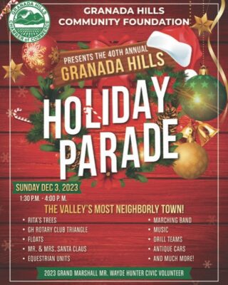 Excited to see everyone this Sunday at the 40th Annual Granada Hills Holiday Parade! 🎄🥰 We will be open all parade, so stop by for a sweet treat!

Drop a comment ⬇️ if you’ll be attending! 

#LiveLifeToTheSweetest